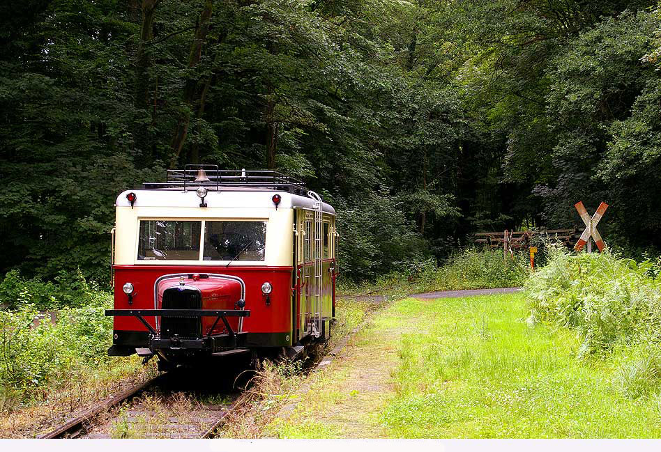 Der Wismarer Schienenbus der Lüchow-Schmarsauer Eisenbahn