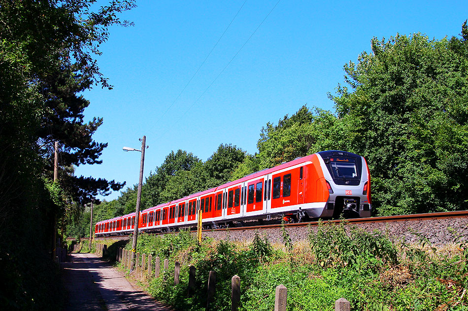 Die DB Baureihe 490 in Hamburg zwischen Diebsteich und Langenfelde