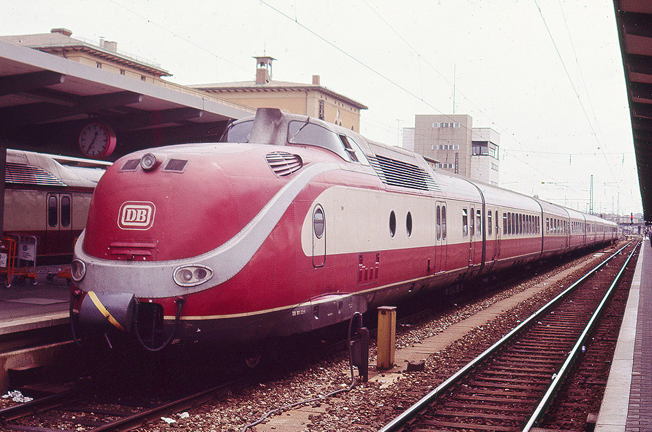 DB Baureihe 601 in Augsburg Hbf