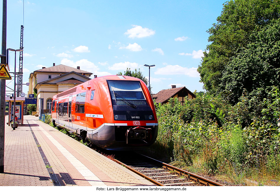 DB Baureihe 641 im Bahnhof Gotha