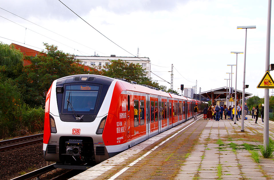 DB Baureihe 490 im Bahnhof Hamburg-Rothenburgsort