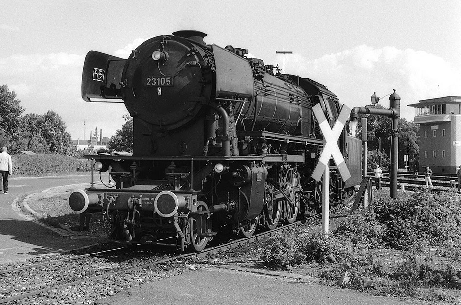 Dampflok Baureihe 23 im Bw Amberg