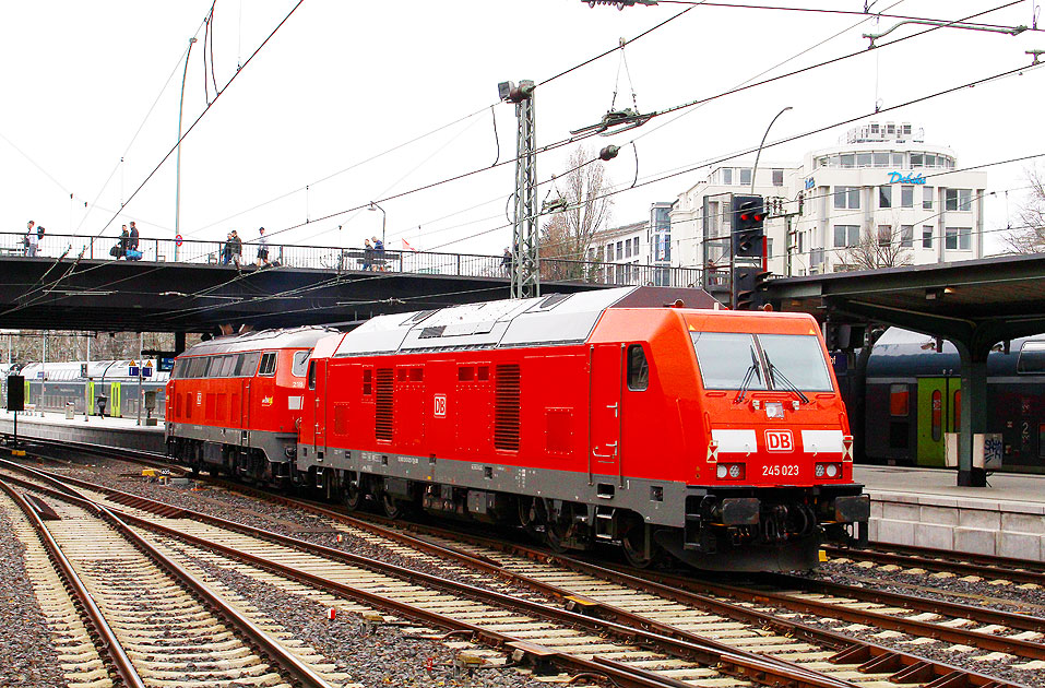 DB Baureihe 245 in Hamburg Hbf