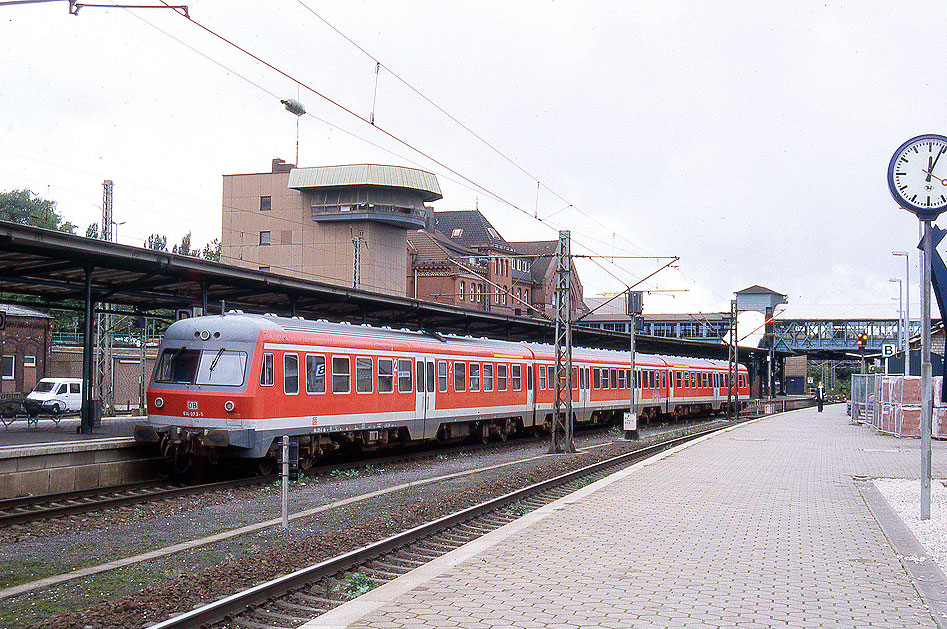 DB Baureihe 614 im Bahnhof Hamburg-Harburg