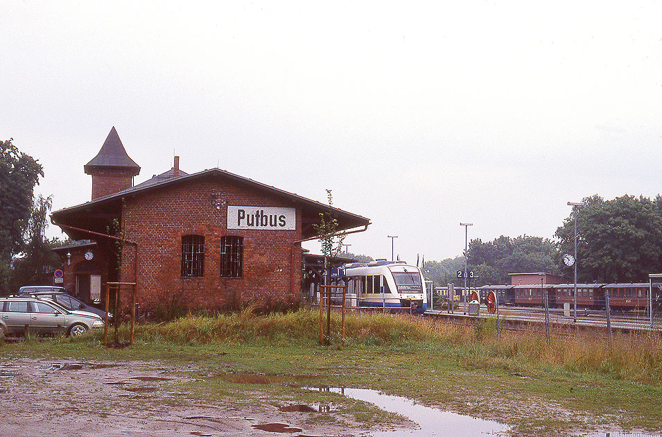 Bahnhof Putbus mit einem OME Lint