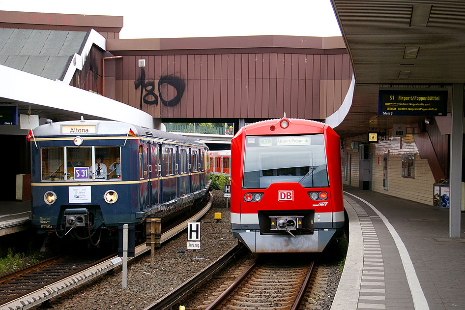 Die Hamburger S-Bahn am Berliner Tor