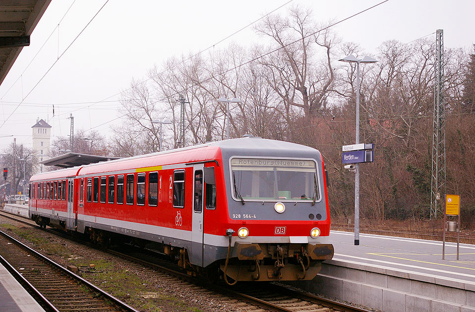 DB Baureihe 628 in Verden