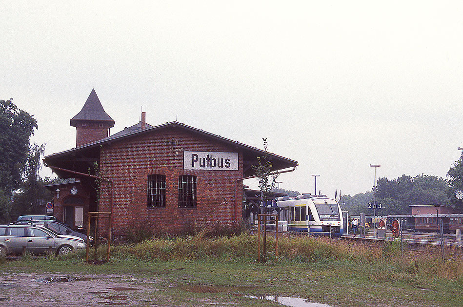 OME Lint im Bahnhof Putbus auf Rügen