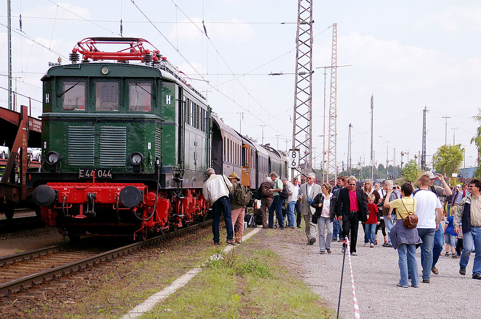 DR Baureihe 244 - E44 - Güterbahnhof Seelze