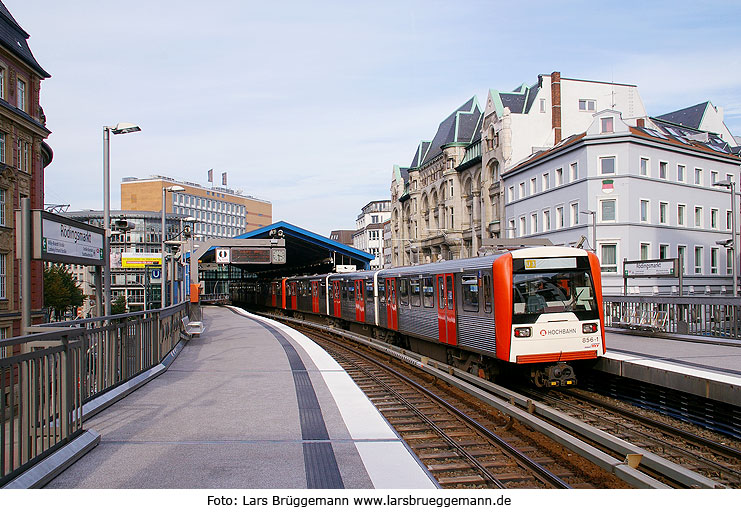 U-Bahn Haltestelle Rödingsmarkt in Hamburg