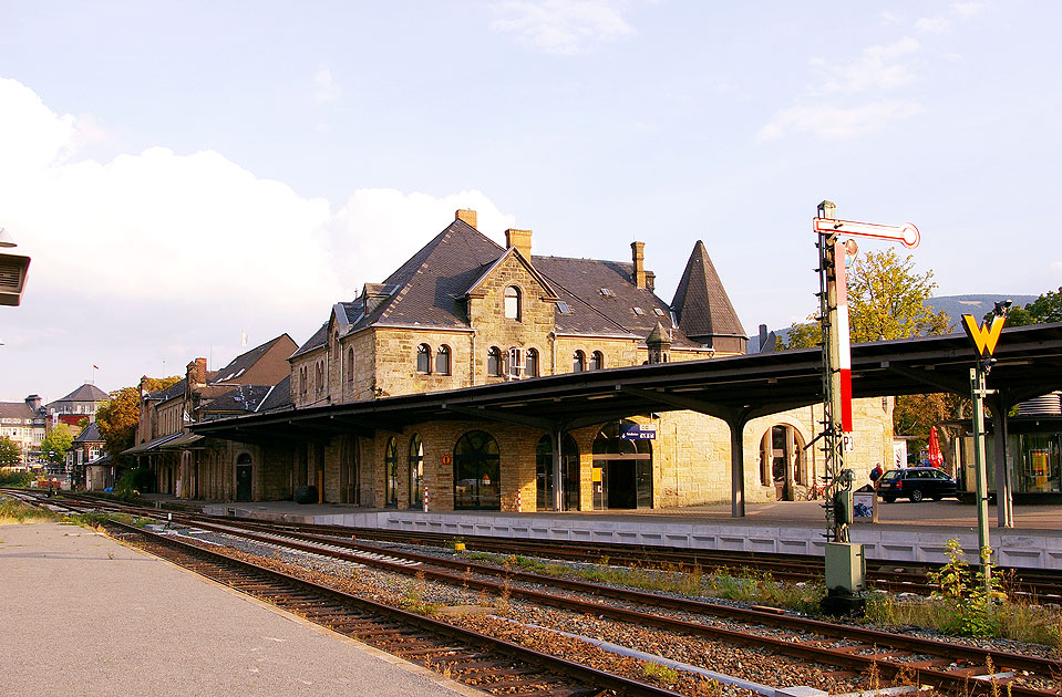 Der Bahnhof Goslar im Harz