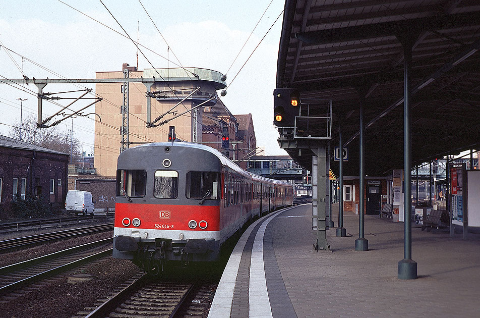 DB Baureihe 624 in Hamburg-Harburg