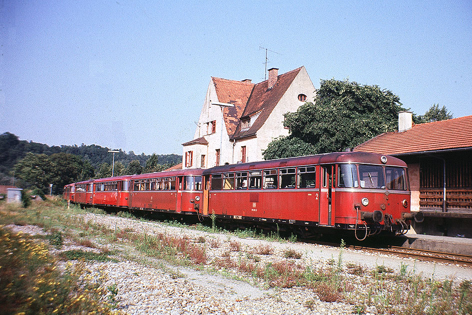 Bahnhof Wasserburg Stadt - DB Baureihe 798
