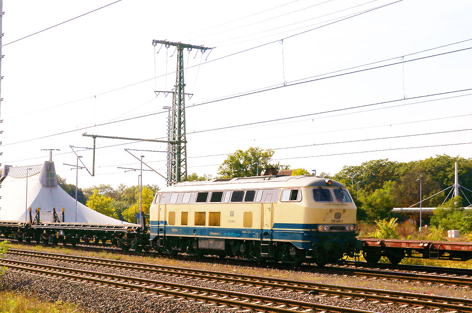 Die RP 218 489-3 in Magdeburg Hbf