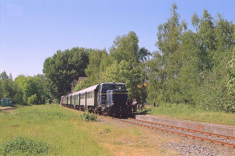Die Museusbahn von Hamburg-Bergedorf nach Geesthacht und Krümmel