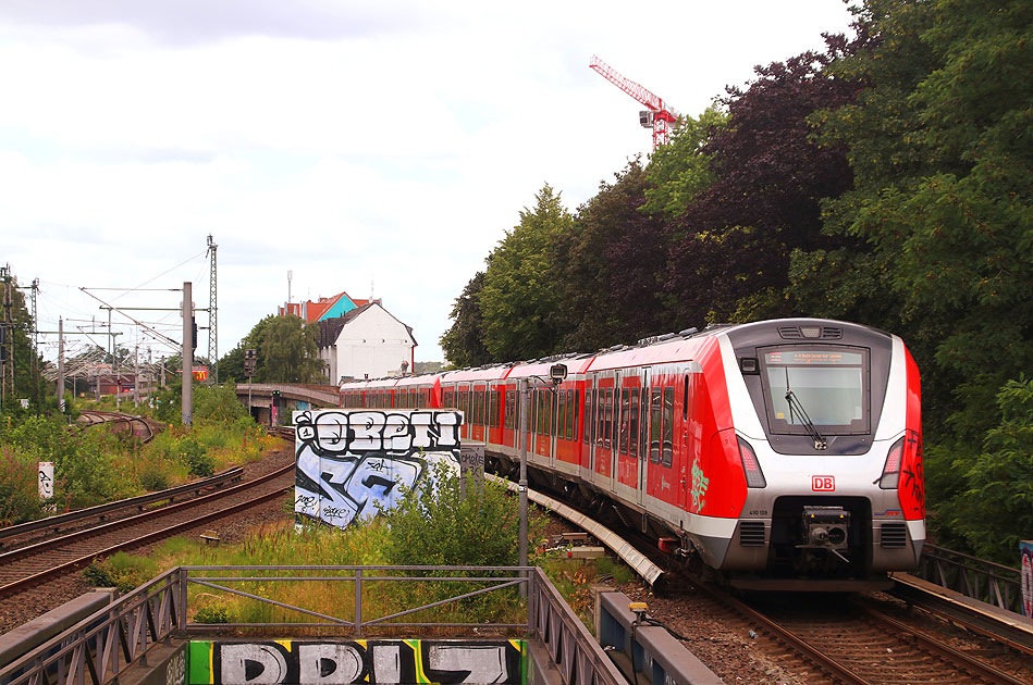 Der 490 4109 im Bahnhof Hamburg Holstenstraße