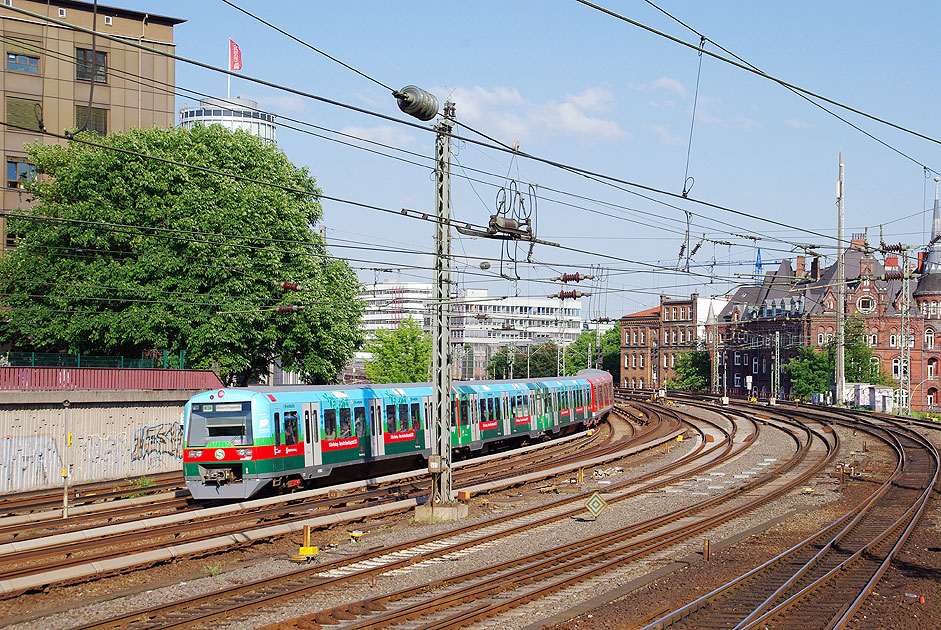 S-Bahn Hamburg - Werbe S-Bahn - Hamburg Hbf