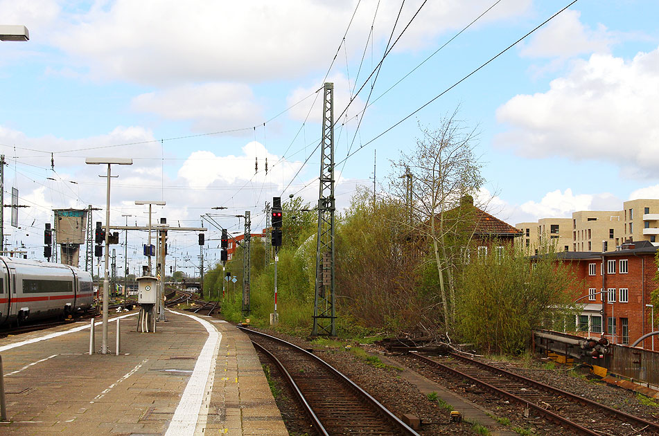 Die Hafenbahn in Altona am Bahnhof Hamburg-Altona