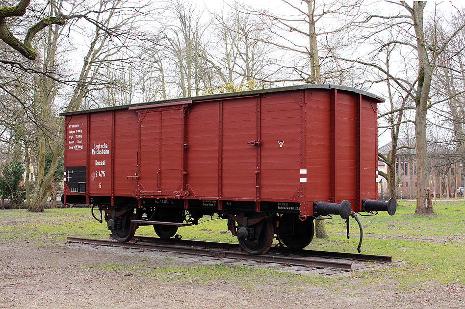 Lüneburg Güterwagen G 10 Museum Wandrahmstraße / Wandrahmpark