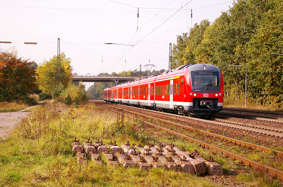 DB Baureihe 440 in Radbruch der Fugger Express