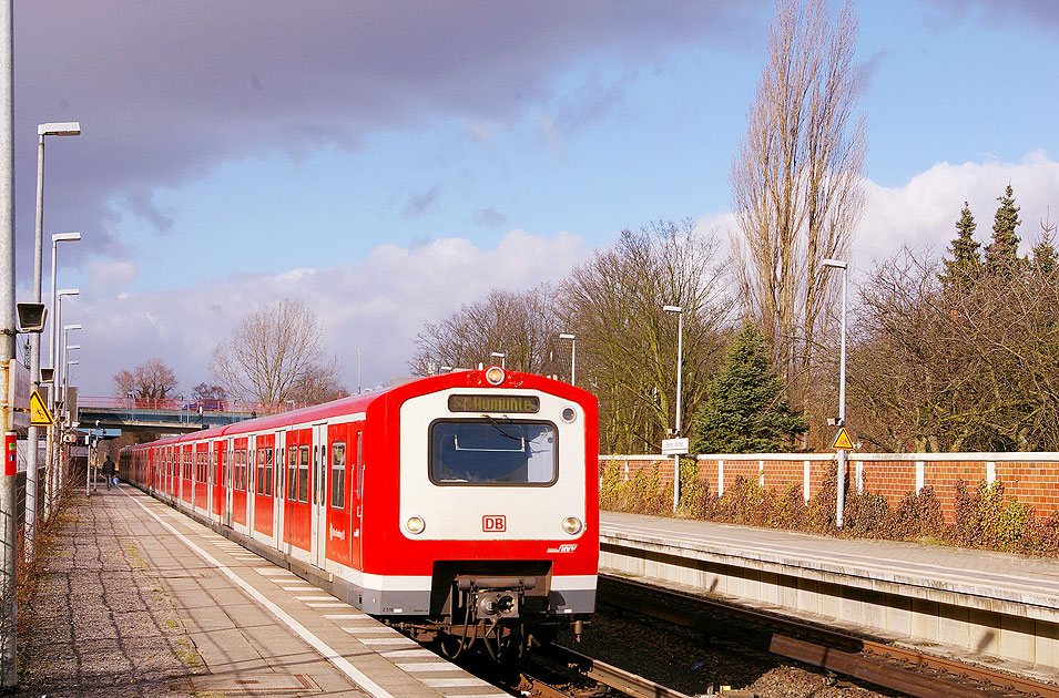 DB Baureihe 472 im Bahnhof Billwerder Moorfleet