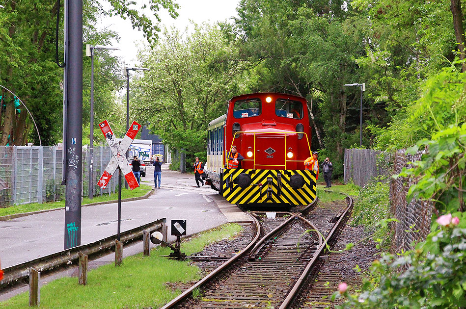 Der 471 462 rollt in das Deutsche Technikmuseum in Berlin