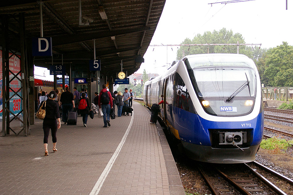 Die Nordwestbahn in Osnabr&uuml;ck Hbf