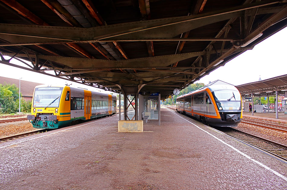 Trilex im Bahnhof Bischofswerda