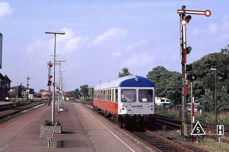 Der GDT Triebwagen ex OHE 0520 in Nieb&uuml;ll