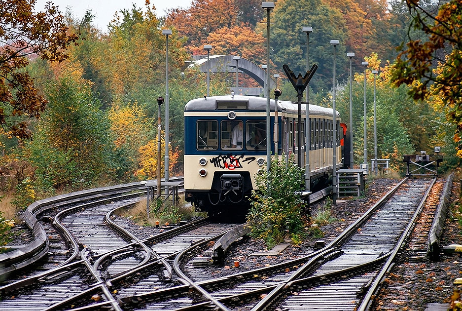 Die letzte Fahrt vom 471 040 der Hamburgrer S-Bahn