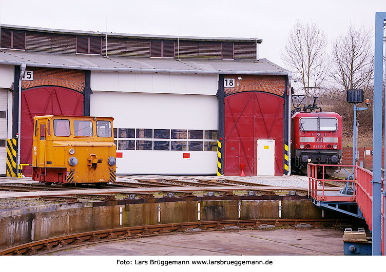 Foto ASF Bw Kiel - Bahnbetriebswerk