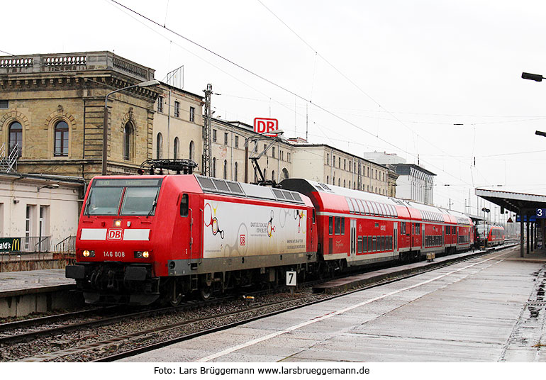 DB Baureihe 146 in Magdeburg Hbf