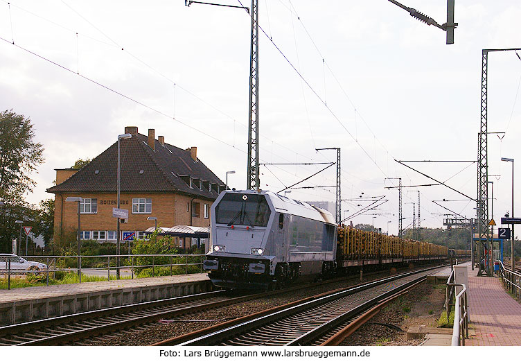 Der Bahnhof Boizenburg an der Elbe
