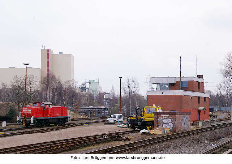 DB Baureihe 295 im Güterbahnhof Hamburg-Billbrook am Bahnhof Tiefstack