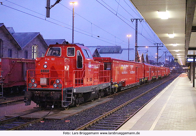 DB Baureihe 714 im Bahnhof Fulda