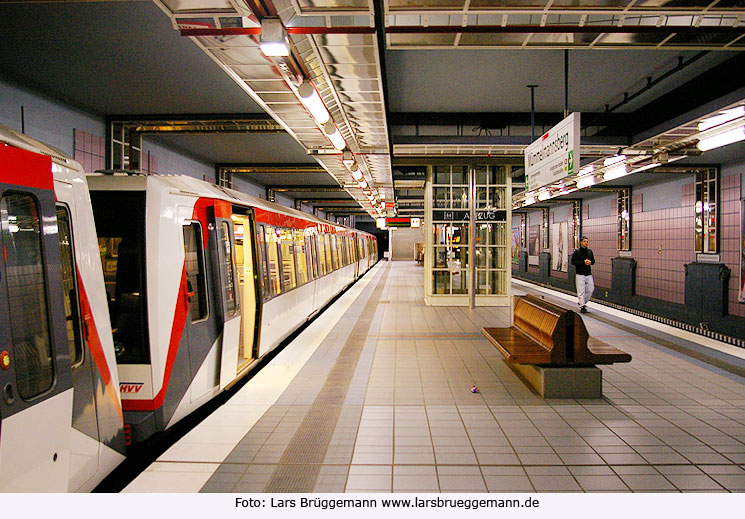 Die U-Bahn-Haltestelle Mümmelmannsberg