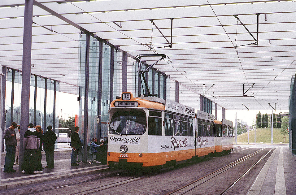 Die Braunschweiger Straßenbahn - Der Wagen 7553 ist heute Museumswagen am Schönberger Strand