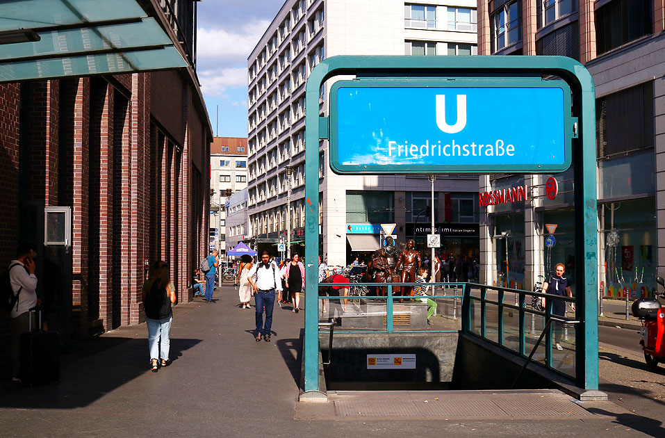 U-Bahn Bahnhof Friedrichstraße Berlin