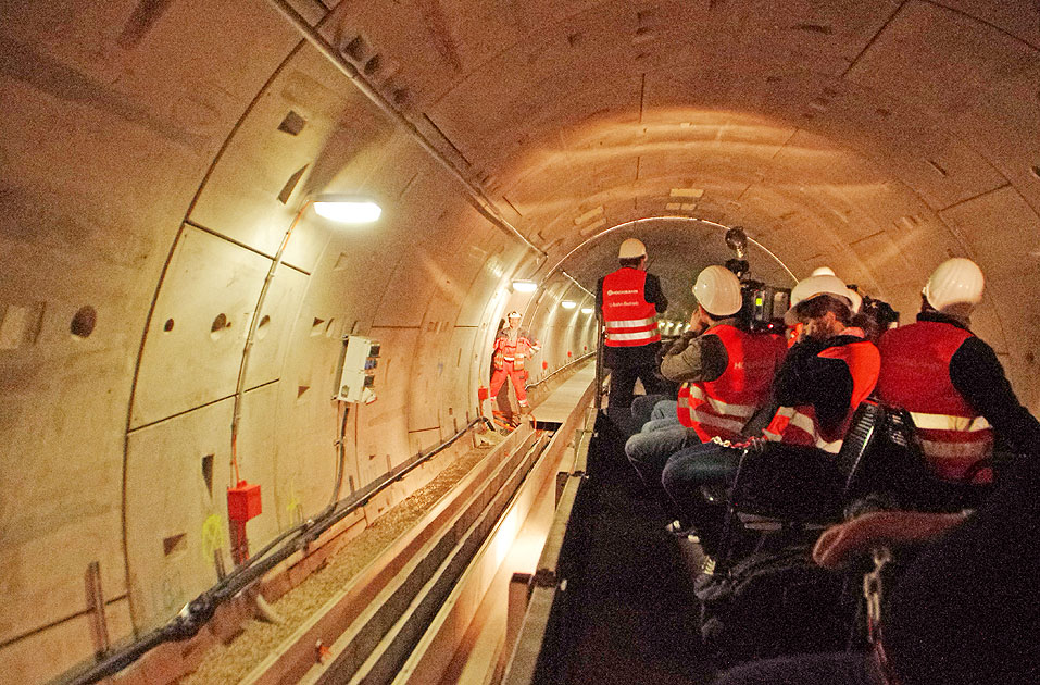 U-Bahn Hamburg Hafencity Tunnelr&ouml;hre