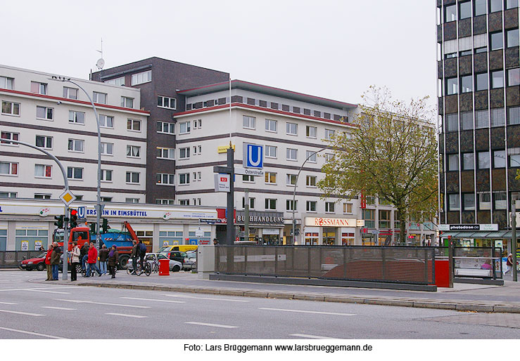 Der Bahnhof Osterstraße der Hamburger U-Bahn