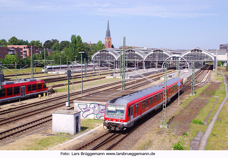 DB Baureihe 628 in Lübeck Hbf