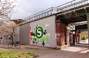 Der Bahnhof Rothenburgsort der Hamburger S-Bahn
