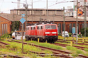 DB Baureihe 111 in Bremen Hbf