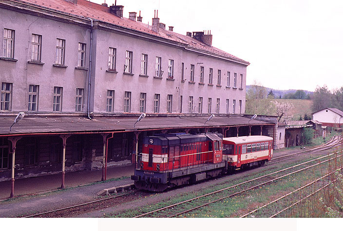 CD 742 086 - Bahnhof Dolni Poustevna