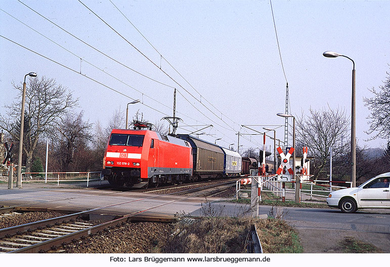 Die DB Baureihe 152 im Bahnhof Dresden-Stetzsch