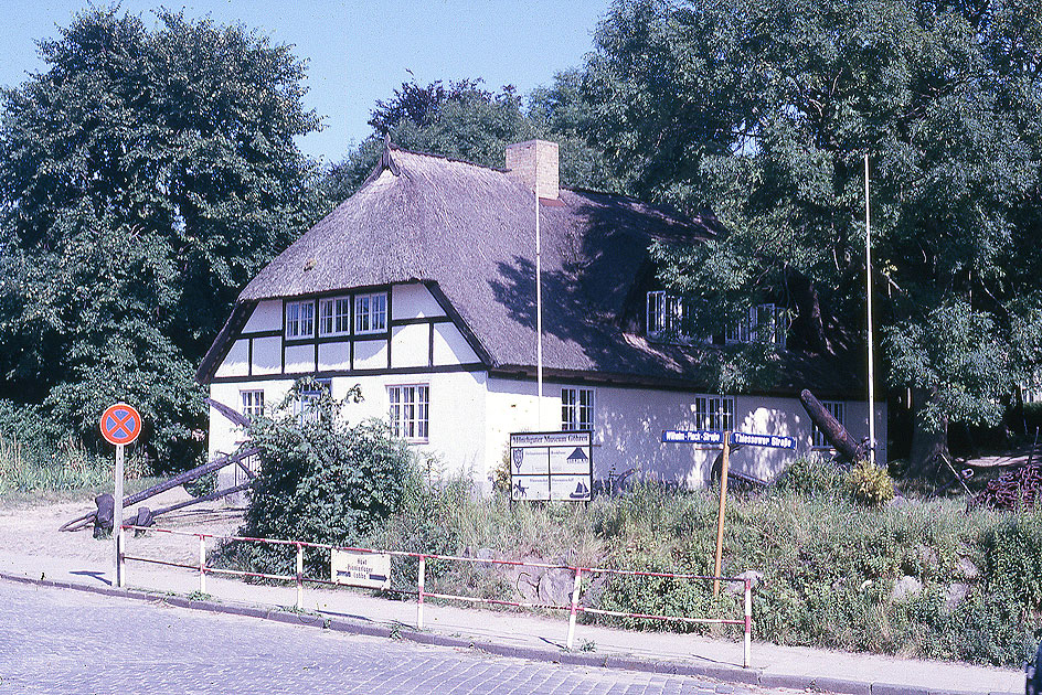 Göhren Heimatmuseum in DDR-Zeiten auf Rügen in der Wilhelm-Pieck-Straße