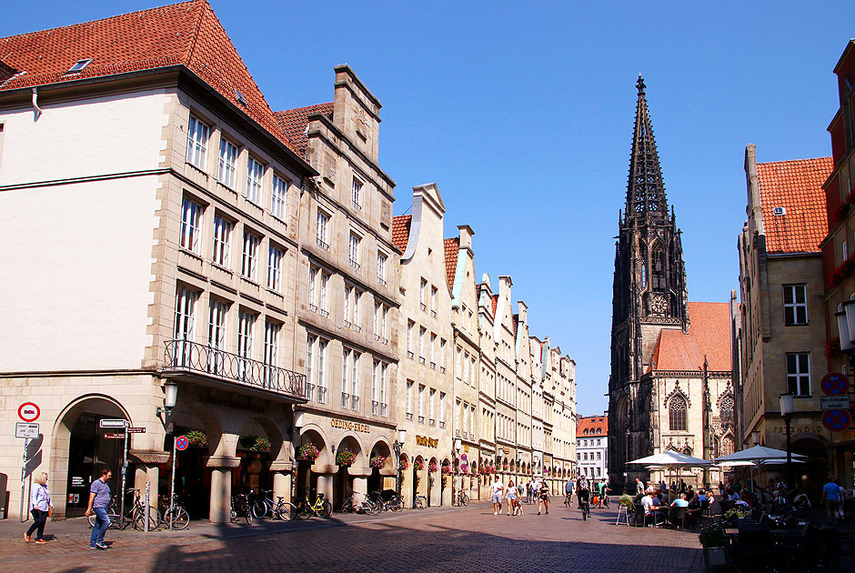Der Prinzipalmarkt ist häufig eine Filmkulisse im Tatort Münster