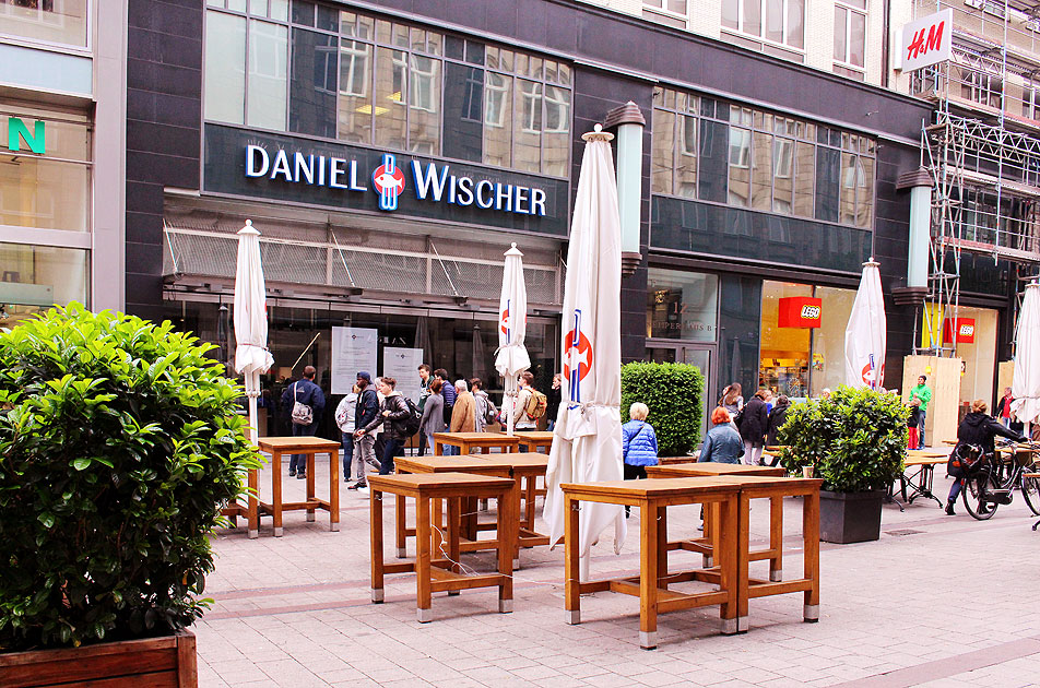 Das Daniel Wischer Fischrestaurant in der Spitalerstraße in Hamburg