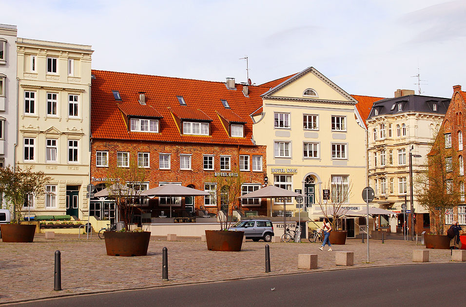 Am Koberg in Lübeck