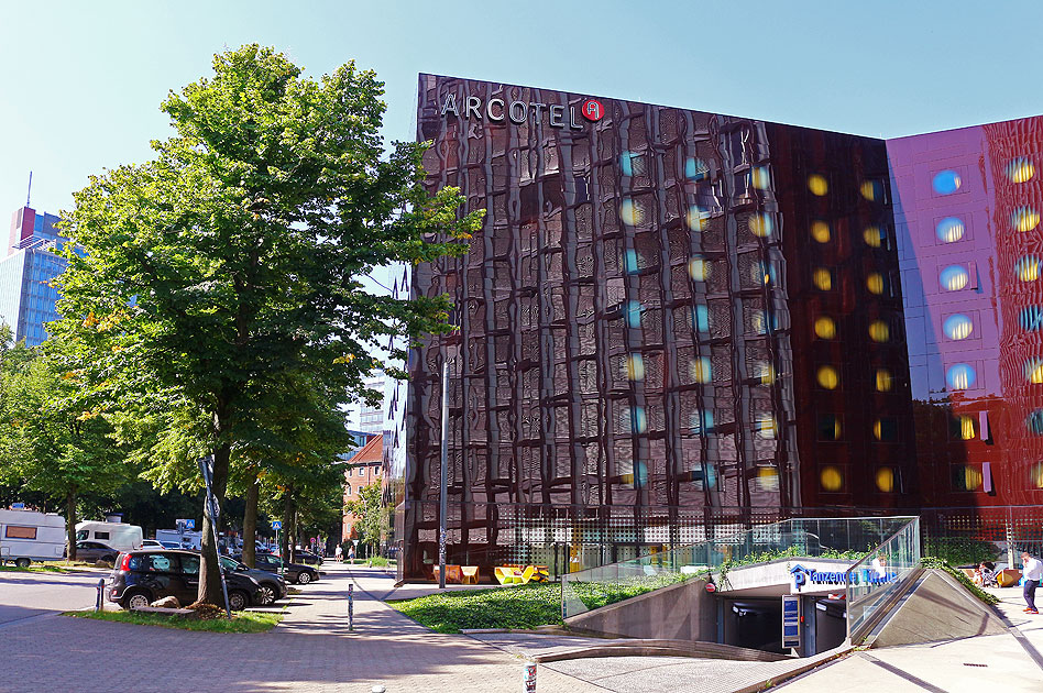 Das Arcotel Hotel in Hamburg auf St. Pauli